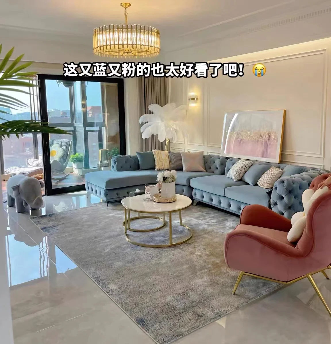 Cheap Pink Living Room Sofas Oversized Luxury Corner Sectional Living Room Sofas Single Modern Couch Wohnzimmer Furniture Home
