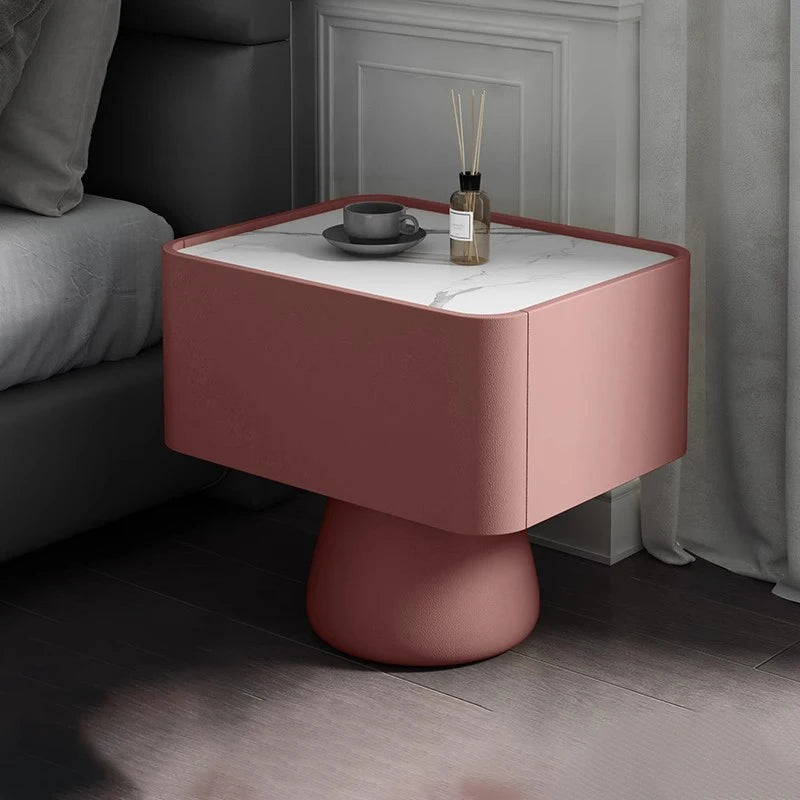 Space Saving Vintage Bedside Table Minimalist Luxury Glamour Nights Table Aesthetic Elegant Mesita De Noche Bedroom Furniture