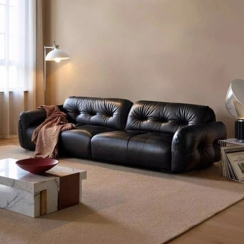 200 220 240 260 280 300 320 340 360 380 400 cm Luxury cowhide genuine leather sofa couch living room sofas Armchair furniture